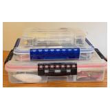 LLO - Fishing Tackle Box Set with Lures, Hooks, and Accessories