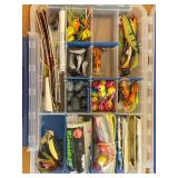LLO - Fishing Tackle Box Set with Lures, Hooks, and Accessories