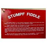 LLO - Stumpf Fiddle Folk Percussion Instrument with Striped Bag