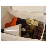 LL - Workshop Hand Tools and Hardware Collection with Pegboard Assortment