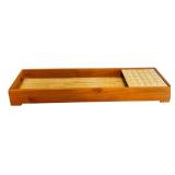 LL - Unique Wooden Decorative Tray with Sliding Tile