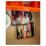 LL - Adventurer Tackle Box with Vintage Lures, Fishing Line, and Tackle Assortment