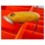 LL - Adventurer Tackle Box with Vintage Lures, Fishing Line, and Tackle Assortment