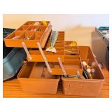 LLO - Lot of 3 Tackle Boxes with Fishing Lures and Accessories