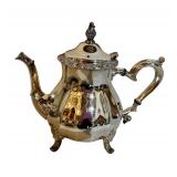 LL-Vintage Webster Wilcox Oneida Silver Plated Coffee and Tea Set with Tray