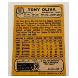 Tony Oliva Auto 1968 Topps #165 Vintage Miinesota Twins Baseball Card