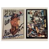 (2) Bert Blyleven Autos Minnesota Twins Baseball Cards