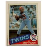 Kirby Puckett RC 1985 Topps #536 Vintage Rookie Minnesota Twins Baseball Card