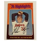 Nolan Ryan 1975 Topps #5 Vintage Baseball Card