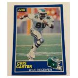 Cris Carter RC 1989 Score #72 Rookie Minnesota Vikings Football Card