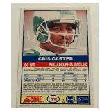 Cris Carter RC 1989 Score #72 Rookie Minnesota Vikings Football Card