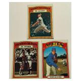 (3) 1972 Topps Star Baseball Cards - Seaver, Killebrew, Munson