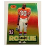 Terrell Davis RC1985 Pinnacle Sport Flix #145 Rookie Football Card