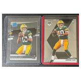 2-Card Jordan Love RC Packers Football Card Lot