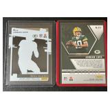 2-Card Jordan Love RC Packers Football Card Lot