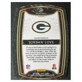 2020 Packers Jordan Love Select Die-Cut RC Club Level Red Football Card No. 247