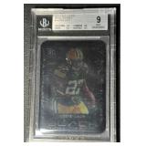BGS 9 Eddie Lacy 2013 Panini Black Metal Rookies SP Packers Football Card
