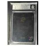 BGS 9 Eddie Lacy 2013 Panini Black Metal Rookies SP Packers Football Card