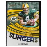 Brett Favre 2022 Prestige "Slingers" Case Hit SSP No. SL-21 Football Card