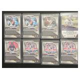 8-Card Vikings Prizm Parallel Football Card Lot 