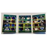 RARE! 12-Player Relic Booklet 1/52025 Lead Glory of the Game 12 Men on the Field #MF-2 w/ Simpson, Payton, Sanders, Smith, Campbell Thomas, Bettis, Bo Jackson, George, James, Allen, Walker