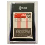 Kirby Puckett RC SGC 9 Mint 1985 Fleer #286 Rookie Vintage Minnesota Twins Baseball Card