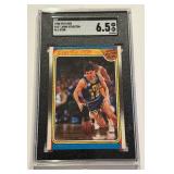 John Stockton SGC 6.5 EX-NM+ 1989 Fleer All-Star #127 Basketball Card