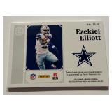Eekiel Elliott /25 Jumbo Patch 2021 Encased Substancial #SS-EE Numbered 8/25 Football Card