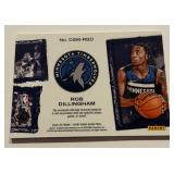 Rob Dillingham RC Patch 2025 Court Kings Debut Showcase #DSM-RBD Minnesota Timberwolves Rookie Basketball Card