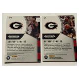 Anthony Edwards 2 RC Lot Rookie Minnesota Timberwolves Basketball Cards