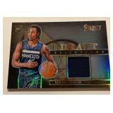 Rob Dillingham RC Relic Prizm 2025 Delect Draft Selections #DSM-ROB Minnesota Timberwolves Basketball Card