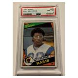 Eric Dickerson RC PSA 8 NM-MT 1984 Topps #280 Vintage Rookie Football Card