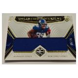 Kadarius Toney /75 Jumbo Relic RC 2021 Limted Unlimited Potential #UP-KAT Numbered 36/75 Rookie Football Card
