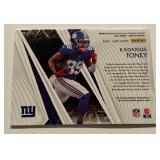 Kadarius Toney /75 Jumbo Relic RC 2021 Limted Unlimited Potential #UP-KAT Numbered 36/75 Rookie Football Card