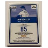 Jon Heasley RPA /99 Jumbo Relic Auto RC 2022 Absolute Tools of the Trade #TTJS-JH Rookie Baseball Card