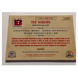 Tee Higgins RPA /99 RC Auto Relic 2020 Chronicles Timeless Treasures #TK-TH Numbered 53/99 Rookie Football Card