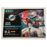 Jaylen Waddle Relic 2022 Absolute After Burners #AM-10 Football Card