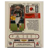David Bell RPA 2022 Contenders Rookie Ticker #RTS-DBE Auto Relic Rookie Football Card