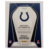 Michael Pittman Jr. Relic 2024 Totally Certified #CG-MPJ Football Card