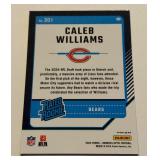 Caleb Williams RC 2024 Donruss Optic Prizm #201 Rated Rookie Chicago Bears Football Card