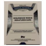 Adonai Mitchell Auto RC2025 Topps Resurgence #RRS-AMI Rookie Football Card