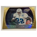 Emmitt Smith /1000 2000 Quantum Leaf All-Millenium Team #AMT-ES Numbered 0141/1000 Football Card
