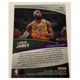 LeBron James /99 2023 Mosaic Blue Prizm #4 Numbered 49/99 Basketball Card