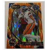 Courtland Sutton /399 2024 Select Club Level Prizm #240 Numbered 193/399 Football Card