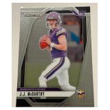 JJ McCarthy RC 2024 Prizm #400 Rookie Minnesota Vikings Football Card