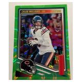 Caleb Williams /99 2025 Score #107 Numbered 21/99 Chicago Bears Football Card
