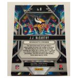 JJ McCarthy RC Prizmatic Insert2024 Prizm #8 Rookie Minnesota Vikings Football Card
