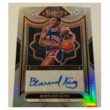 Bernard King Auto2025 Select Prizm #SC-KIN Selection Committee Signed Basketball Card