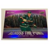 Kirill Kaprizov Purple Across The Pond Insert 2025 Allure #ATP-4 Minnesota Wild Hockey Card