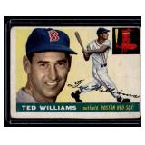 Ted Williams 1955 Topps #2 Vintage Baseball Card